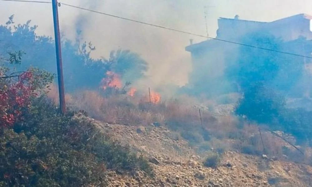 Ιεράπετρα: Συνελήφθη ένα άτομο για τη μεγάλη φωτιά που ξέσπασε χθες στον Μαύρο Κόλυμπο Λασιθίου
